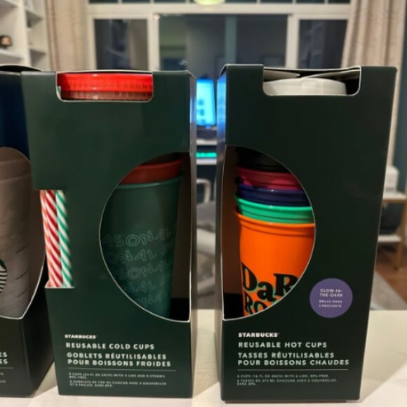 NWT Starbucks Reusable Cups - Picture 2 of 6